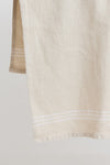 The Dharma Door Organic Cotton Tea Towels Handwoven Tea Towels - Set of 3 with Stripes