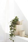 The Dharma Door Baskets and Storage Tall Small Jute Basket - Tall Square