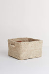 The Dharma Door Baskets and Storage Sona Square handmade handwoven jute fairtrade Basket