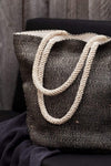 The Dharma Door Bags and Totes Uttam Tote - Charcoal