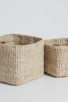The Dharma Door Baskets and Storage Small Sona Square Basket Duo