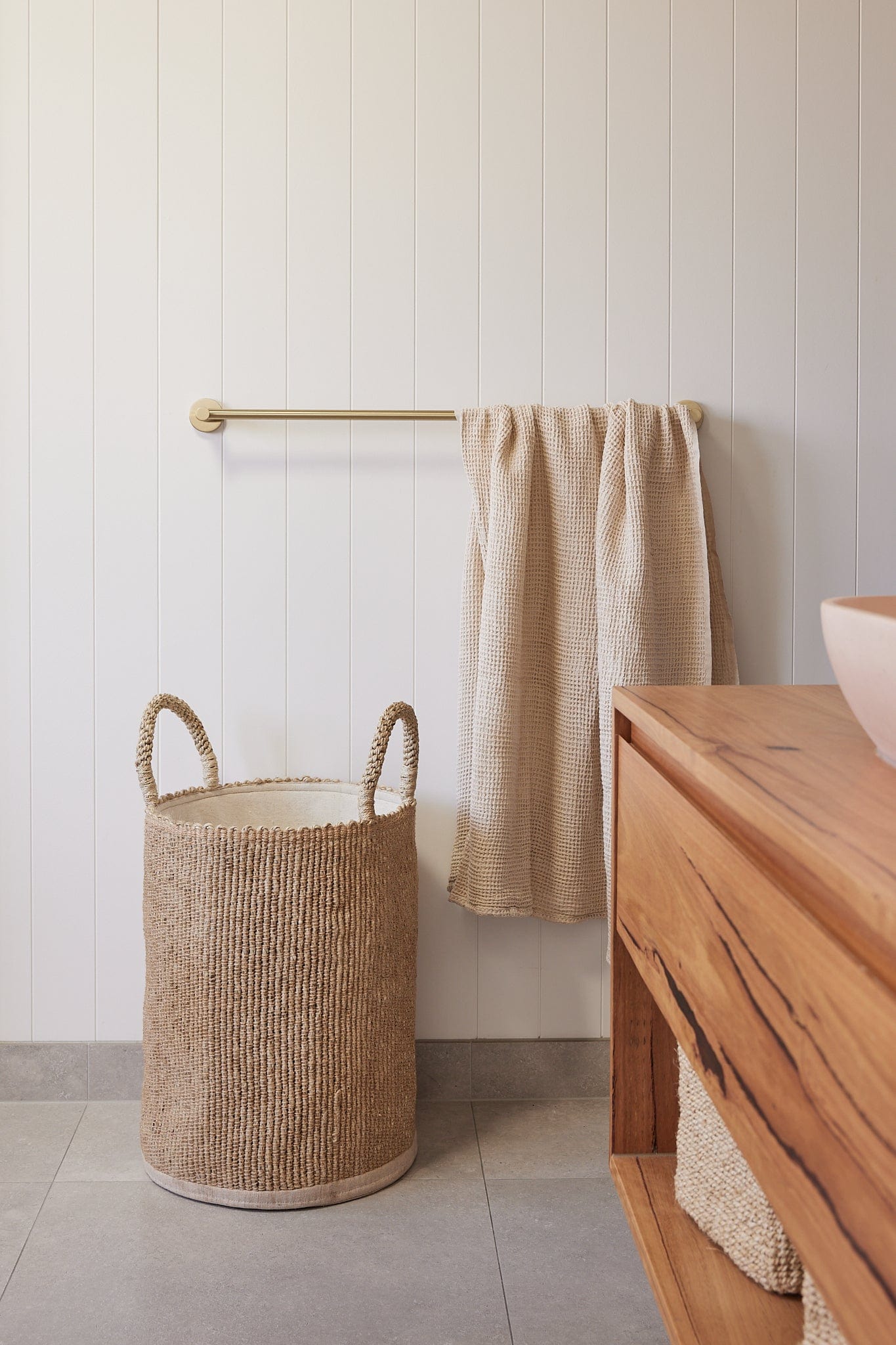 The Dharma Door Baskets and Storage Soha Laundry Basket - Natural