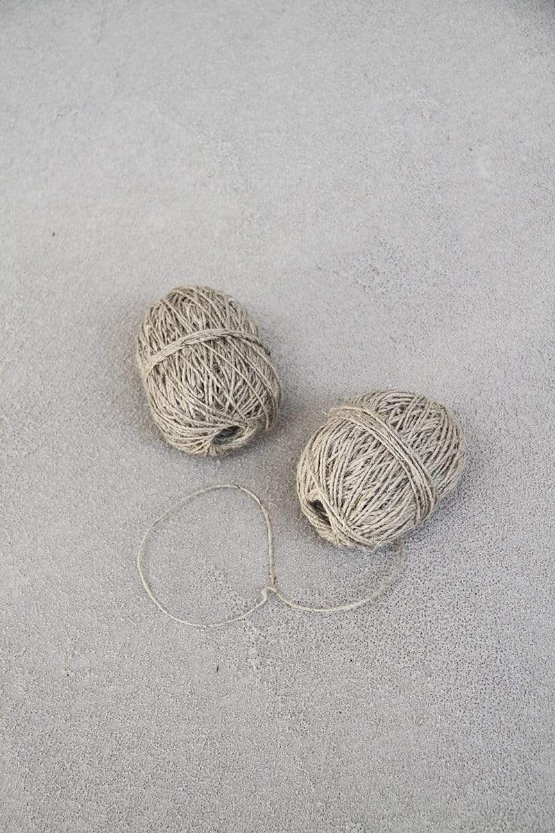 The Dharma Door Home, Table and Gifts Natural Thin Hemp Twine - 2 x 50m balls